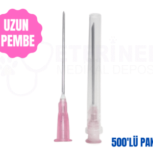 Enjektör Ucu Pembe 500 lü Paket