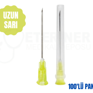 Enjektör Ucu Sarı 100'lü Paket