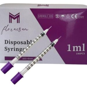 Micro Fine Enjektör 32G 8MM 1 CC 100 Adet / Kutu