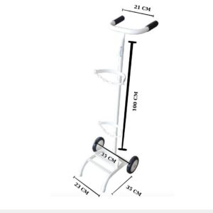 Oksijen Tüpü Taşıma Arabası 10lt