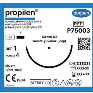 Propilen 1 50 1/2 yuvarlak(loop),150cm